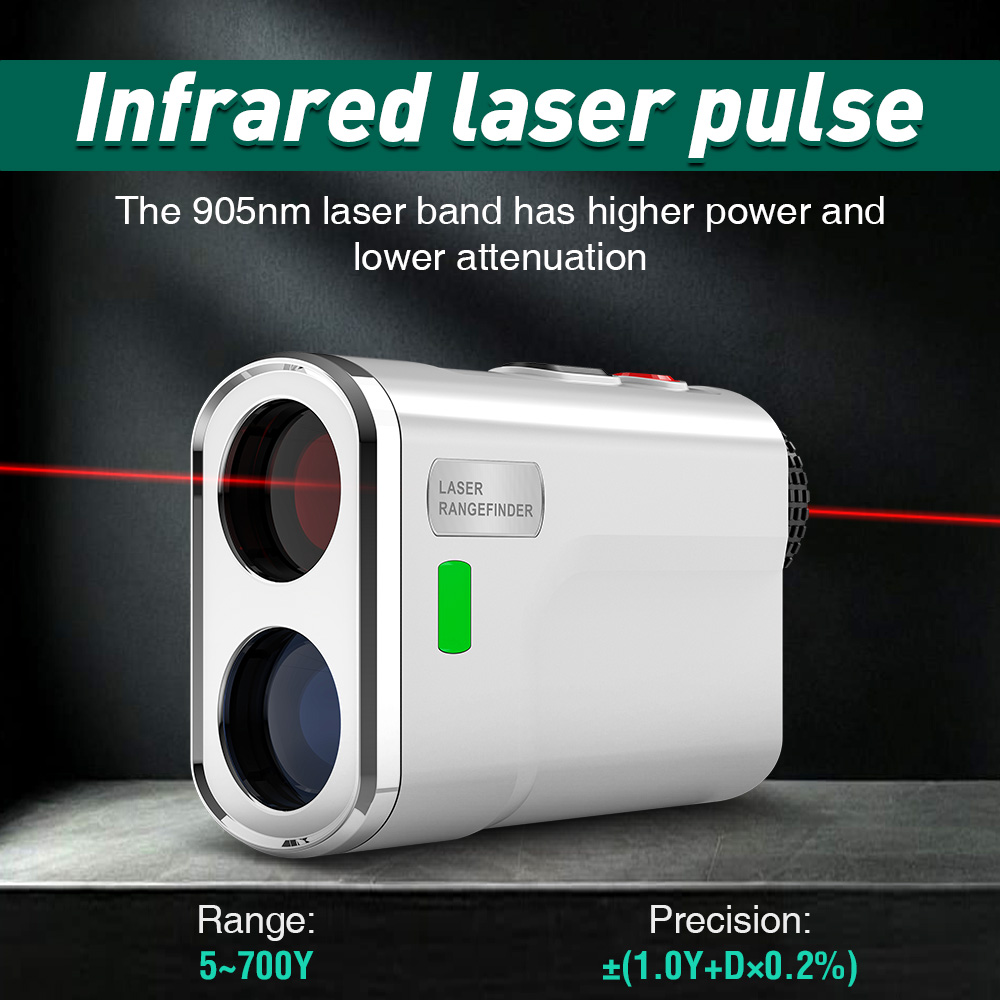 Golf Rangefinder Laser Slope - （USA Stock）Golf Rangefinder 700Y with Slope
