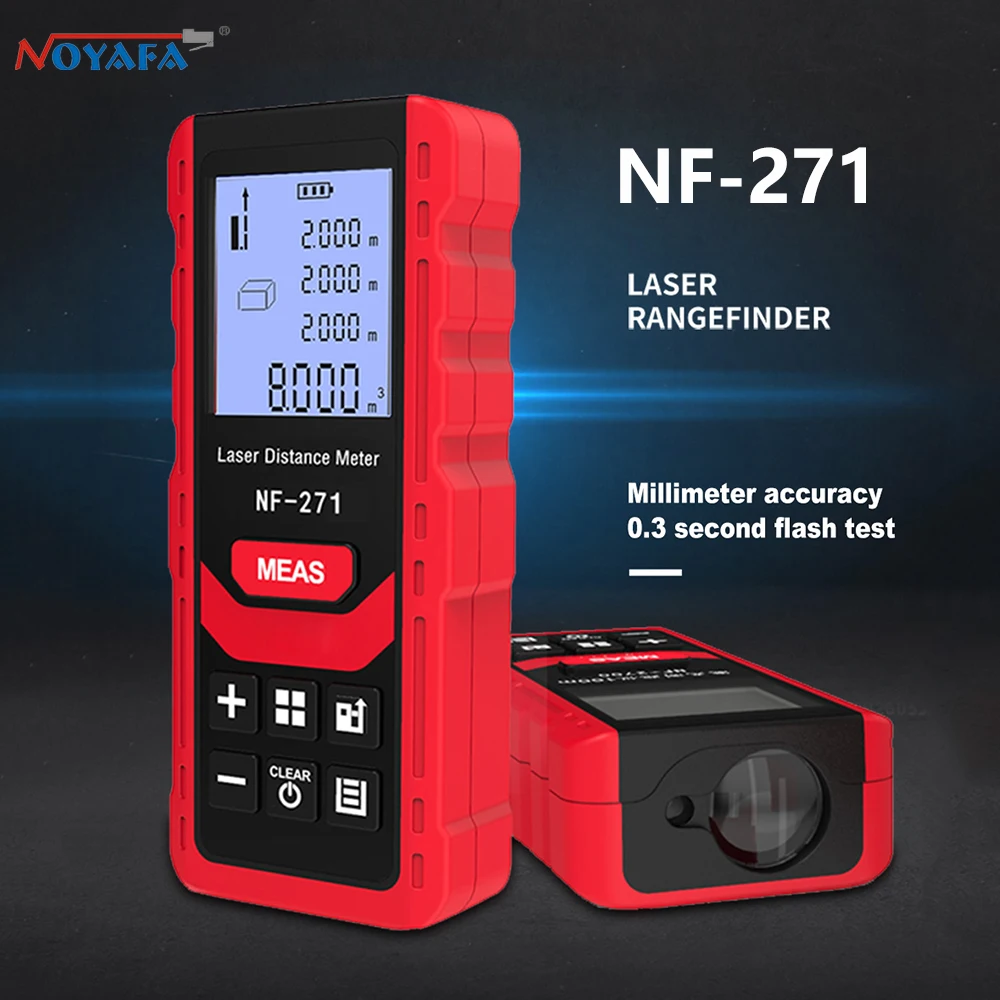 Laser Distance Meter 100M - Noyafa NF-271 Đo Khoảng Cách 40M