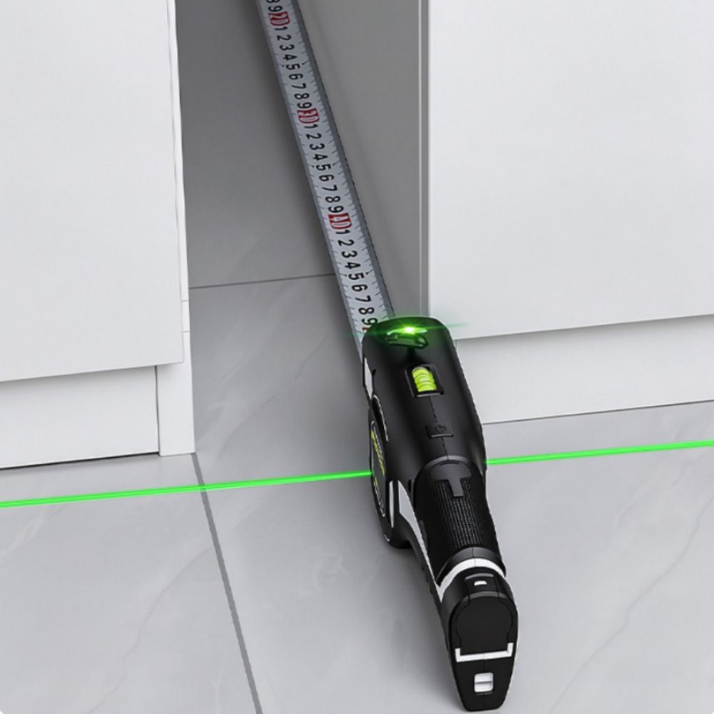 Digital Tape Measure 5M Laser - Sturdy Construction Laser Tape Measure Retractable