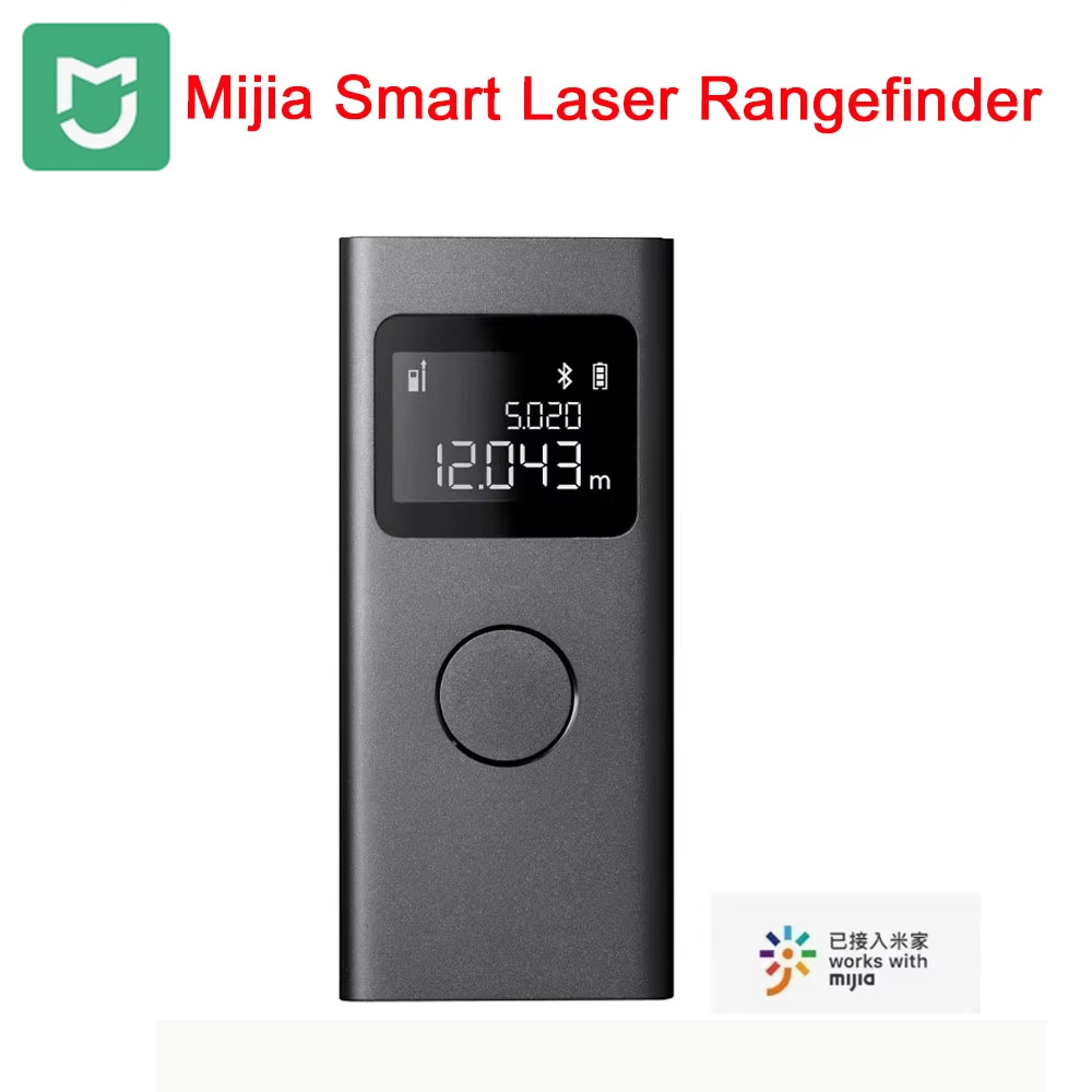 Laser Distance Meter 2 In 1 Tape - Mijia Smart Laser Rangefinder Real Time