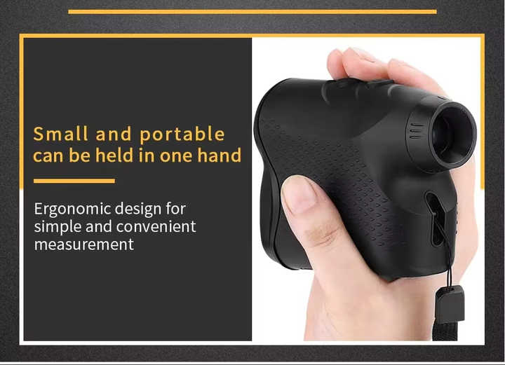 Laser Measure Area Volume Calculator - Portable Mini Laser Golf Rangefinder with