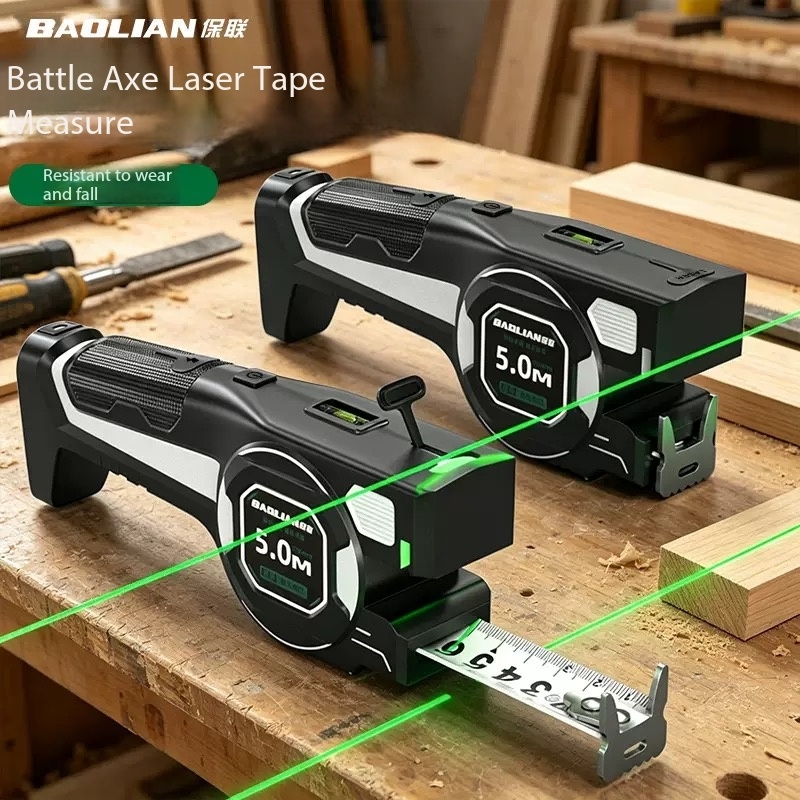 Digital Tape Measure 5M Laser - Three in one digital display laser