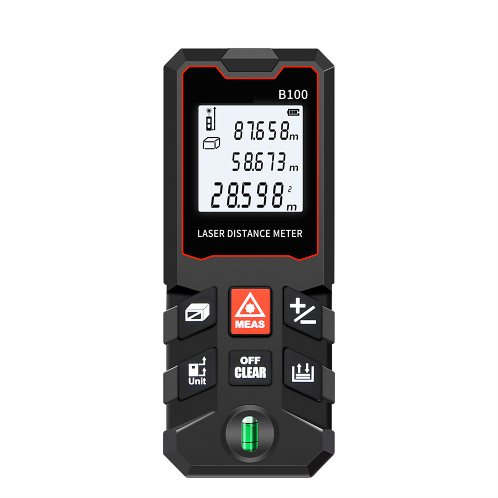 100m Laser Measure LCD Digital - đánh giá và giá Laser Distance Meter With Bubble Level