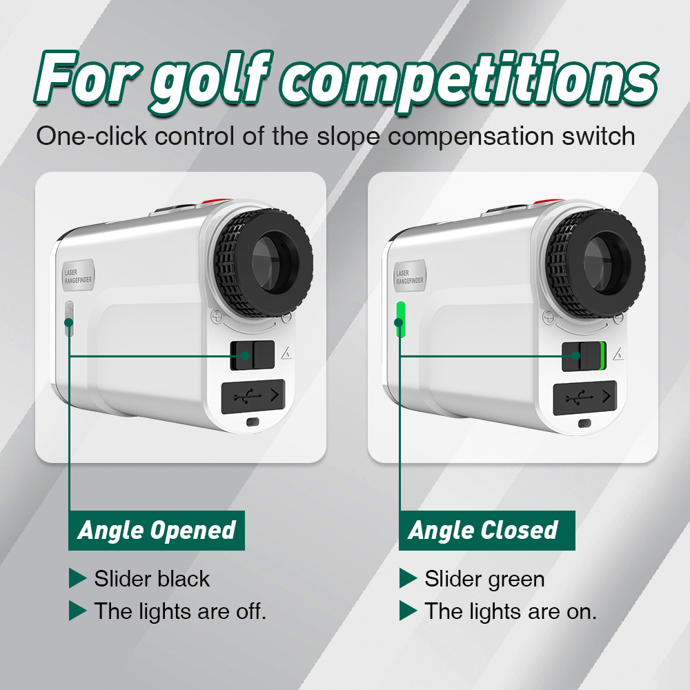 （USA Stock）Golf Rangefinder 70 - đánh giá và giá Golf Rangefinder Laser Slope