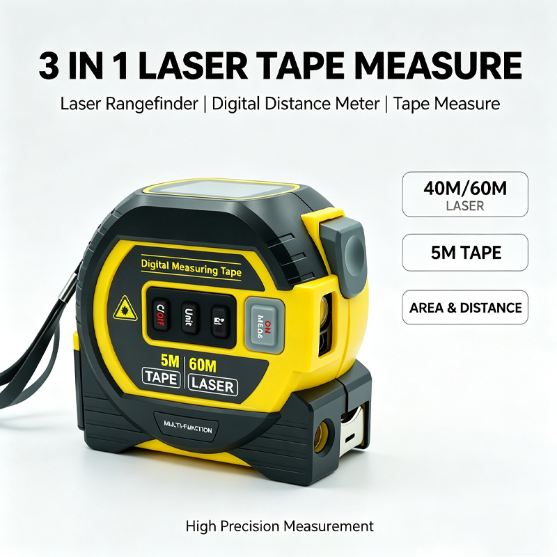 Laser Tape Measure Meter Build - đánh giá và giá Digital Tape Measure 5M Laser