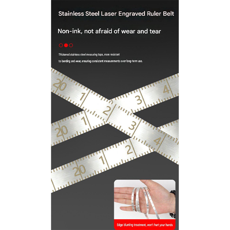 New 5pcs 2m Stainless Steel Ta - đánh giá và giá Mini Laser Measure Keychain