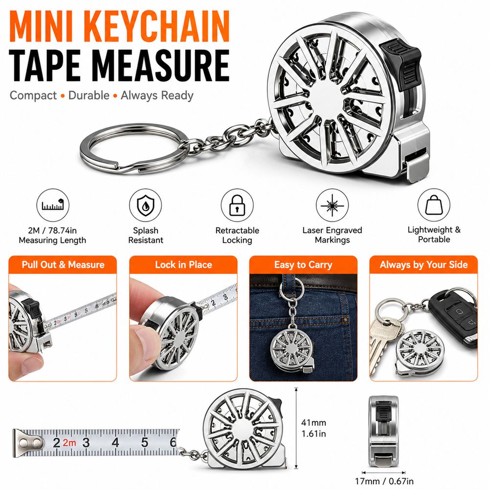 2M Keychain Tape Measure Elect - đánh giá và giá Mini Laser Measure Keychain