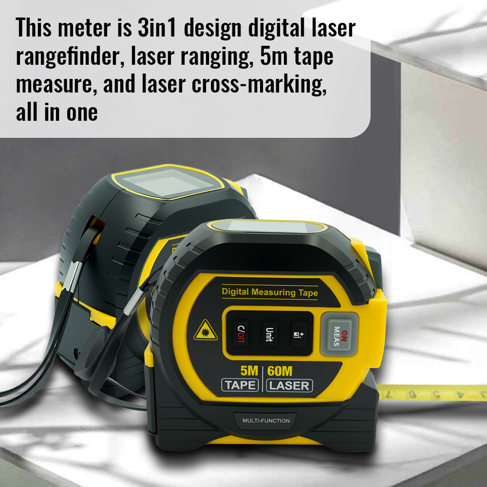 2026 New Laser Tape Measure 3  - đánh giá và giá Digital Tape Measure 5M Laser