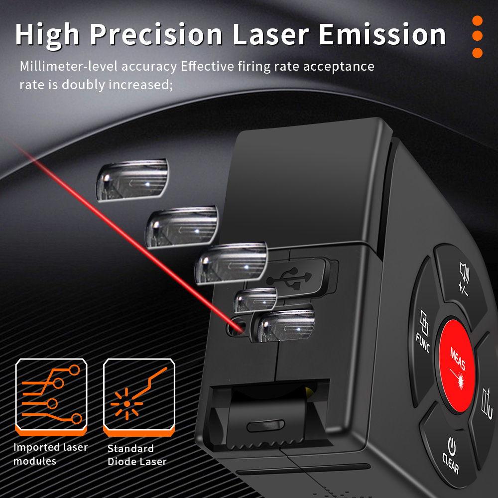 Snakol Laser Tape Measure 2 In - đánh giá và giá Laser Distance Meter 2 In 1 Tape