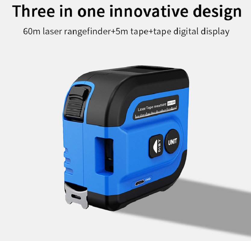 Noyafa Laser Distance Meter 60 - đánh giá và giá Digital Tape Measure 5M Laser