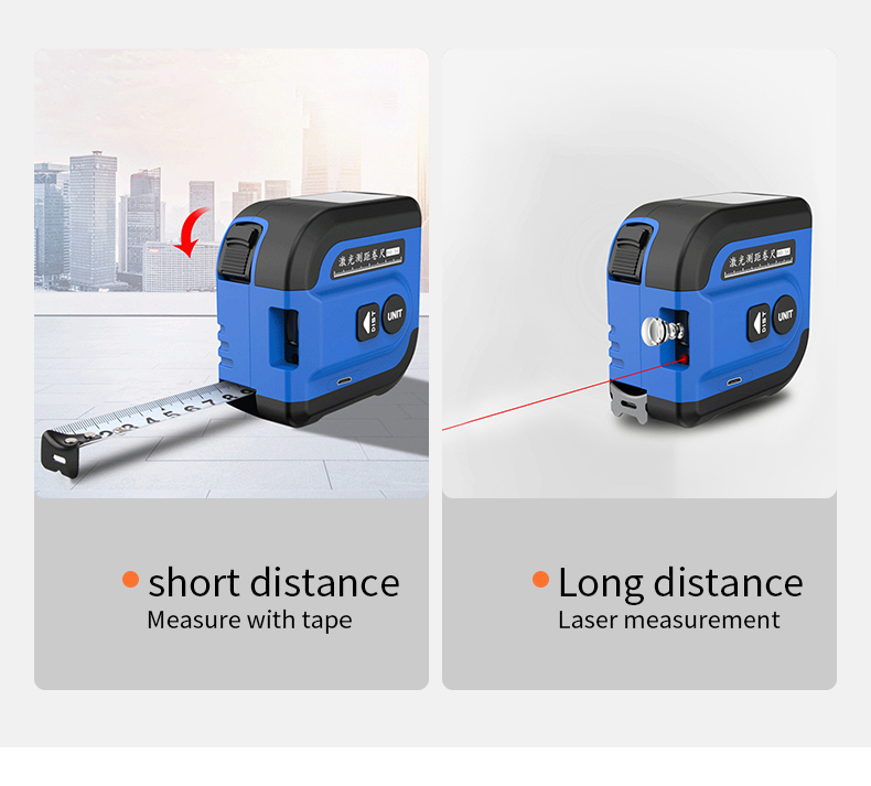 Noyafa Laser Distance Meter 60 - đánh giá và giá Digital Tape Measure 5M Laser