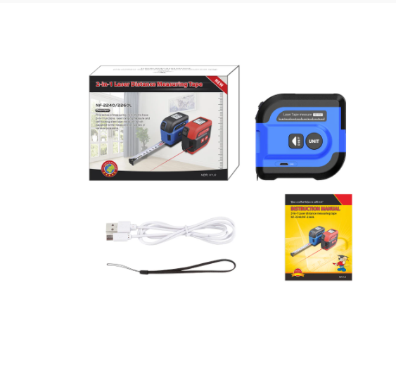 Noyafa Laser Distance Meter 60 - đánh giá và giá Digital Tape Measure 5M Laser