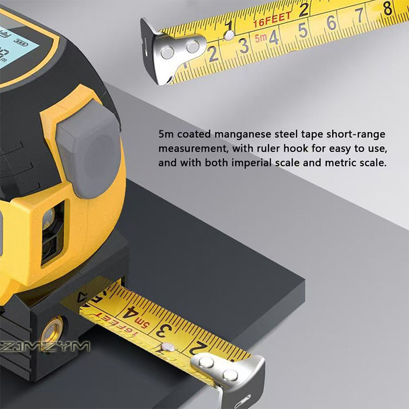 3 in 1 Laser Measuring Tape 40 - đánh giá và giá Digital Tape Measure 5M Laser
