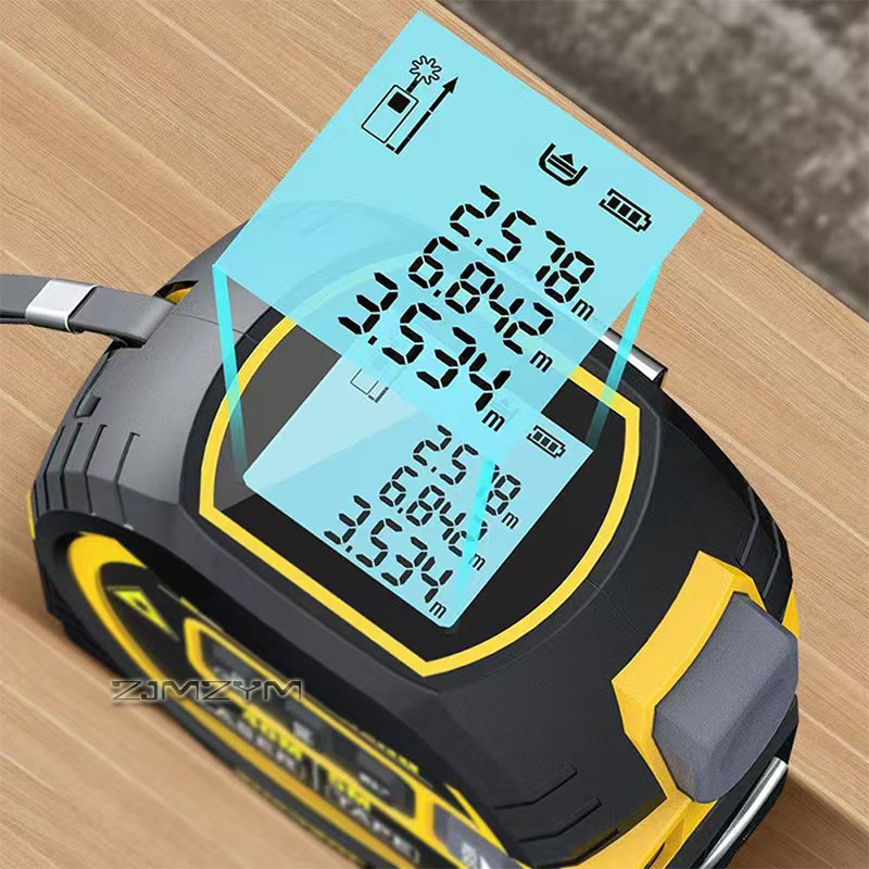3 in 1 Laser Measuring Tape 40 - đánh giá và giá Digital Tape Measure 5M Laser