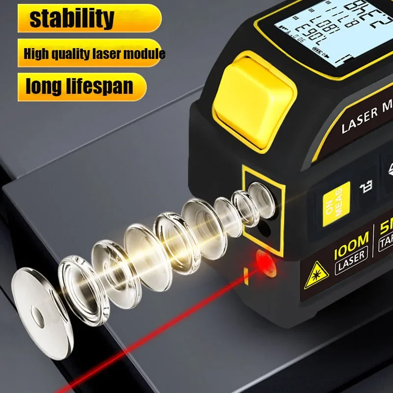 4 in-1 Laser Rangefinder Bluet - đánh giá và giá Laser Measure 40M Bluetooth
