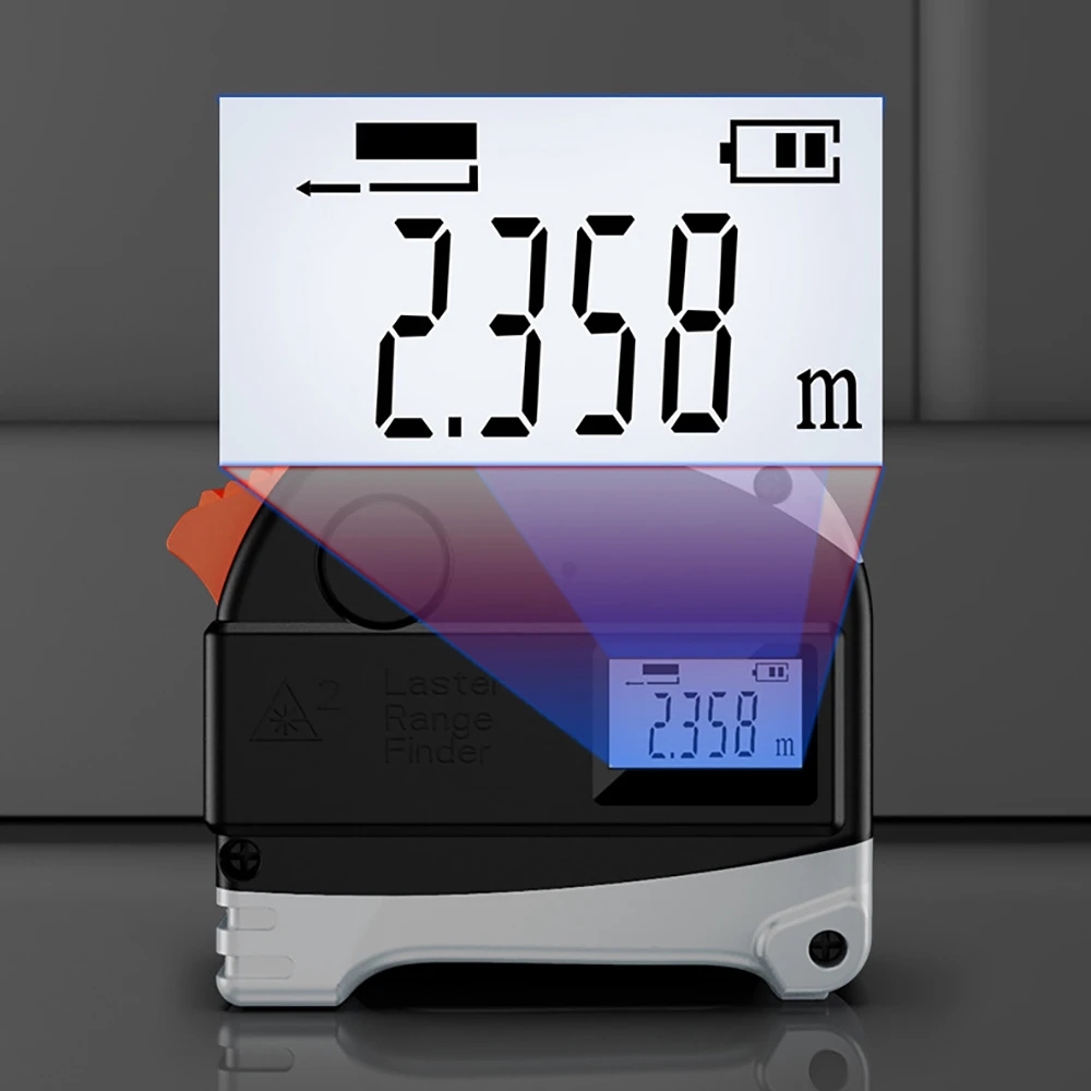 Laser Tape Measure Digital Dis - đánh giá và giá Digital Tape Measure 5M Laser