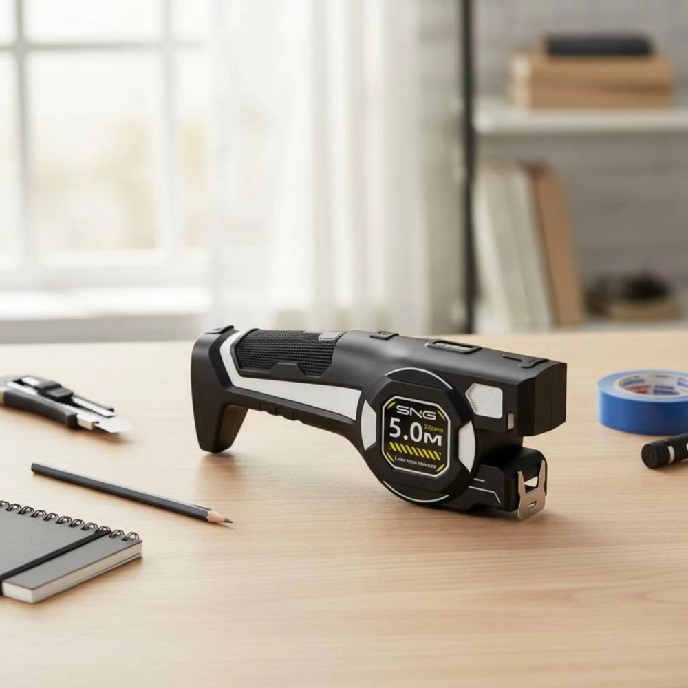 Sturdy Construction Laser Tape - đánh giá và giá Digital Tape Measure 5M Laser