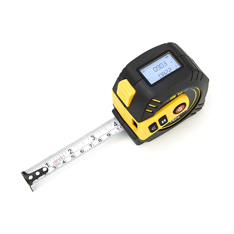 B62B 2 in 1 Laser Tape Measure - đánh giá và giá Laser Distance Meter 2 In 1 Tape