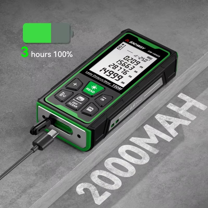 Green Laser Rangefinder 150m P - đánh giá và giá Laser Rangefinder 150M Outdoor