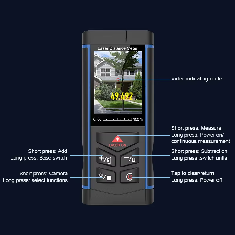 Laser Distance Meter 150m, Dig - đánh giá và giá Laser Rangefinder 150M Outdoor