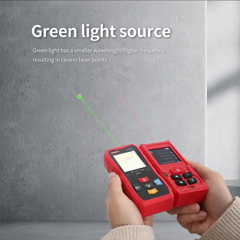 UNI-T 40m Green Laser Distance - đánh giá và giá Laser Distance Meter 100M