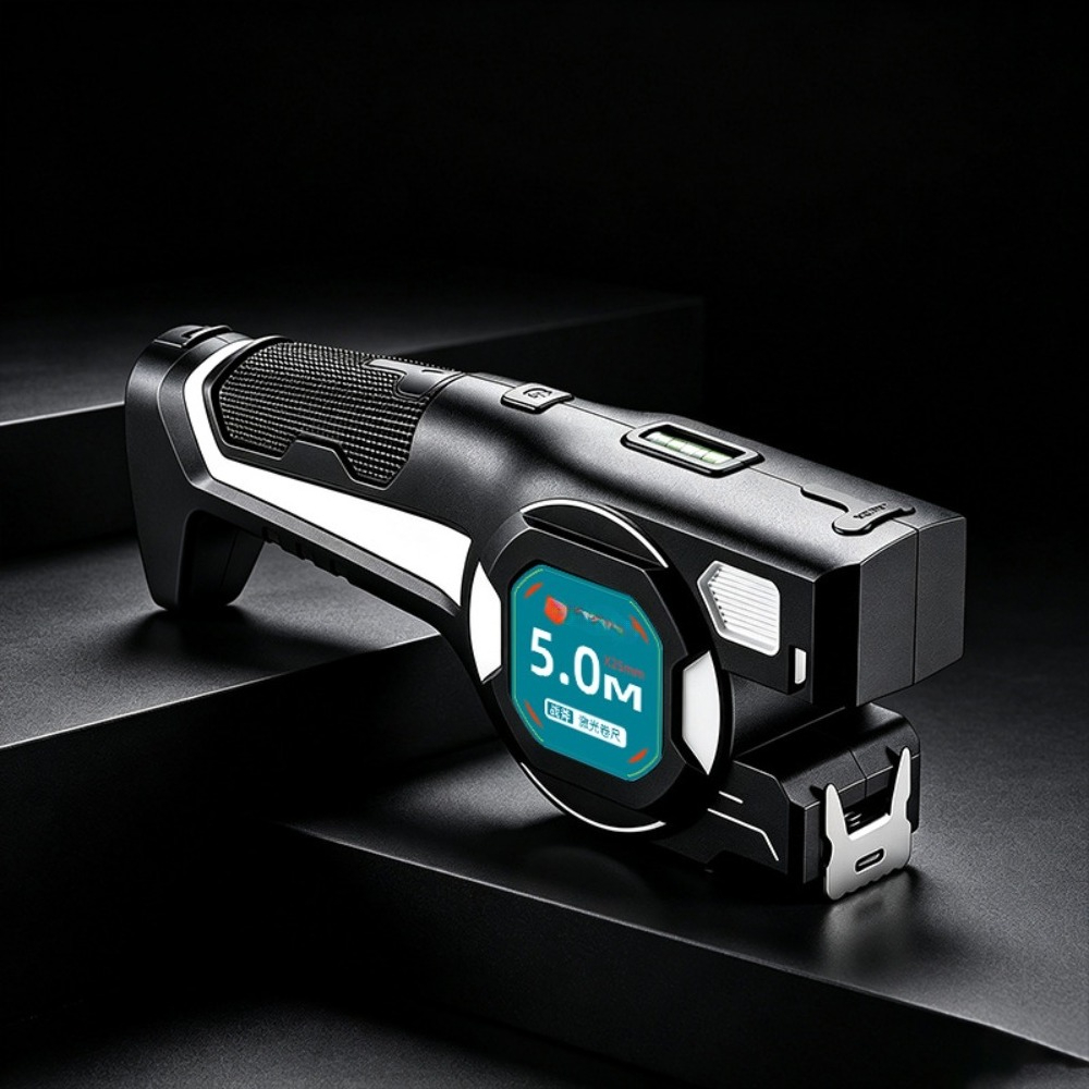 Laser Tape Measure 2-in-1 5mX2 - đánh giá và giá Laser Distance Meter 2 In 1 Tape