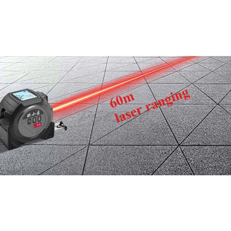 Laser Rangefinder Tape Measure - đánh giá và giá Digital Tape Measure 5M Laser