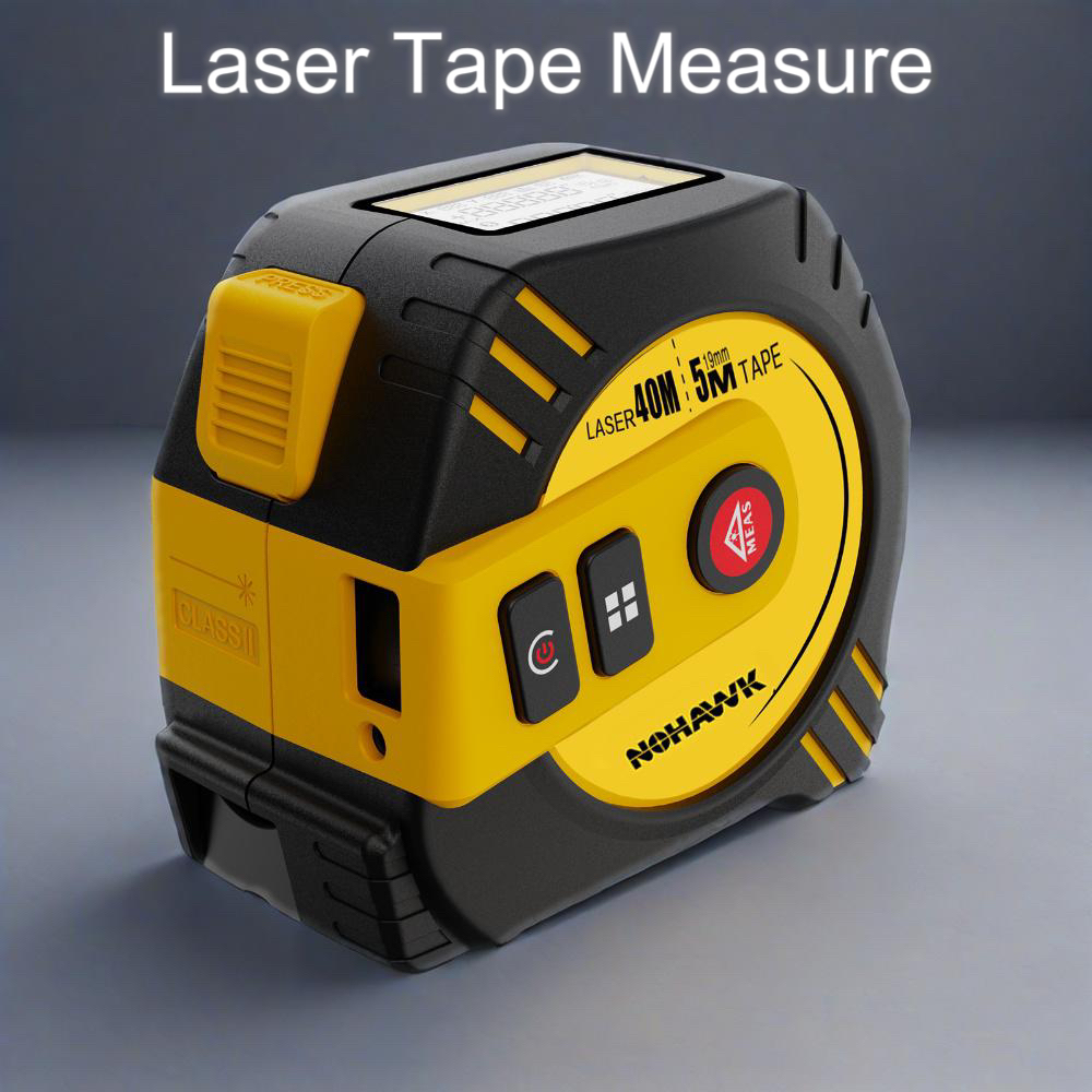 Nohawk Laser Tape Measure High - đánh giá và giá Laser Distance Meter 2 In 1 Tape