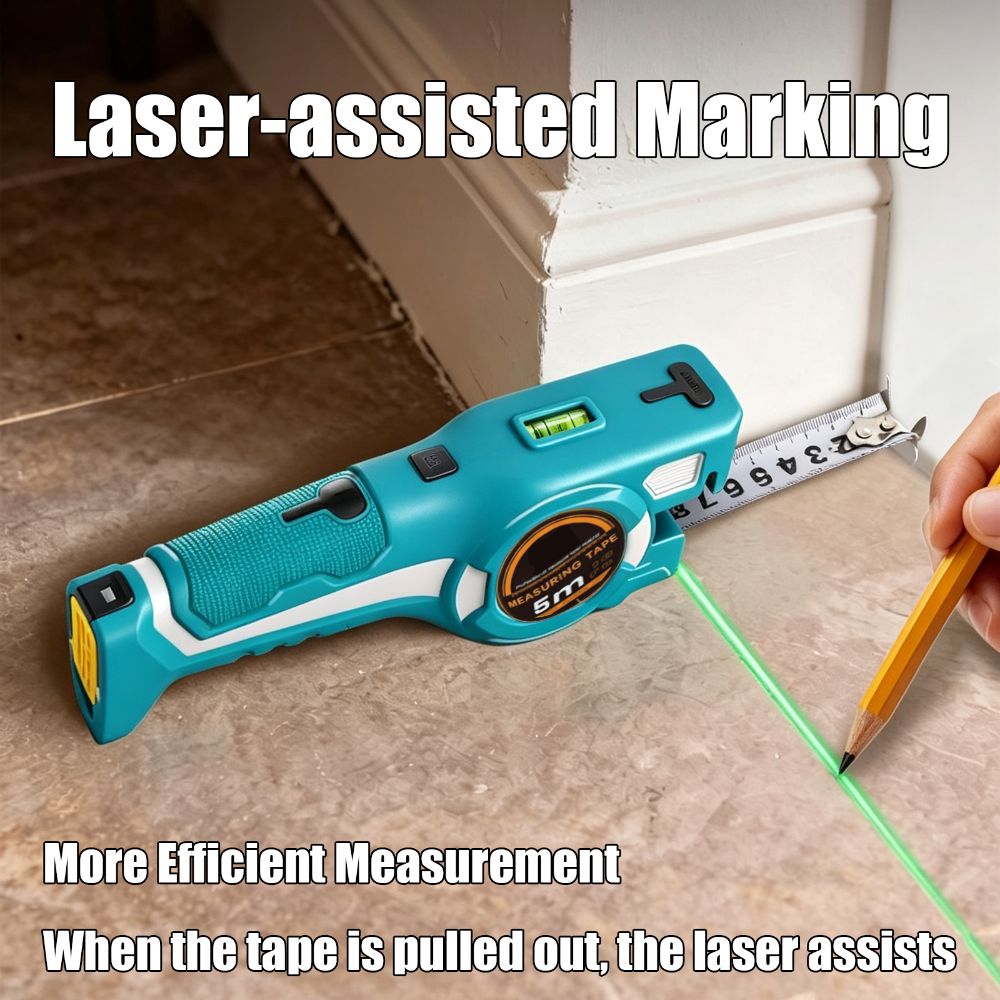 3-in-1 Laser Tape Measure High - đánh giá và giá Digital Tape Measure 5M Laser