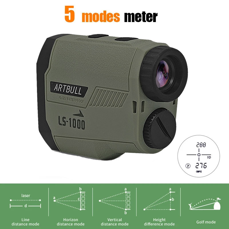 ARTBULL Laser Rangefinder Hunt - đánh giá và giá Golf Rangefinder Laser Slope