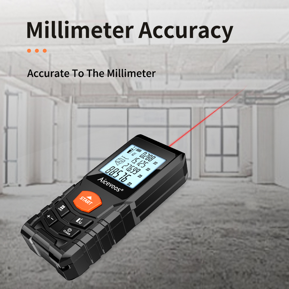 Aicevoos Digital Laser Rangefi - đánh giá và giá Laser Distance Meter 100M