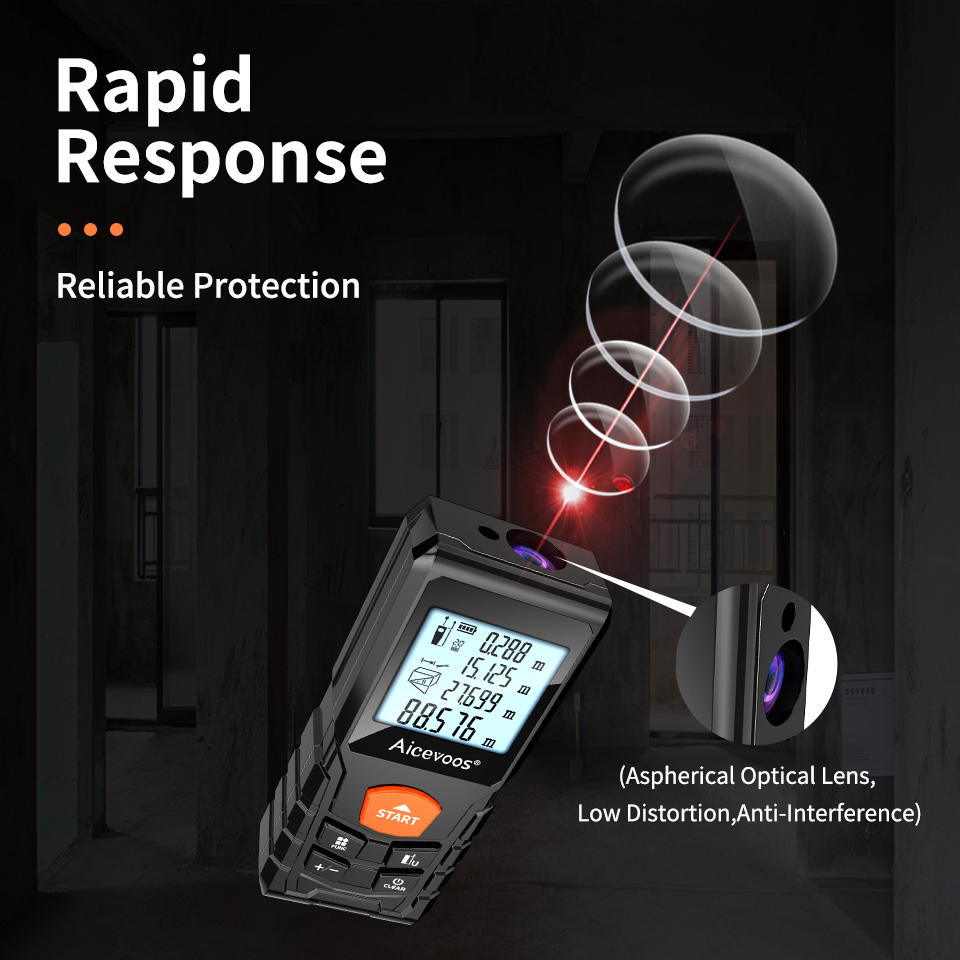 Aicevoos Digital Laser Rangefi - đánh giá và giá Laser Distance Meter 100M