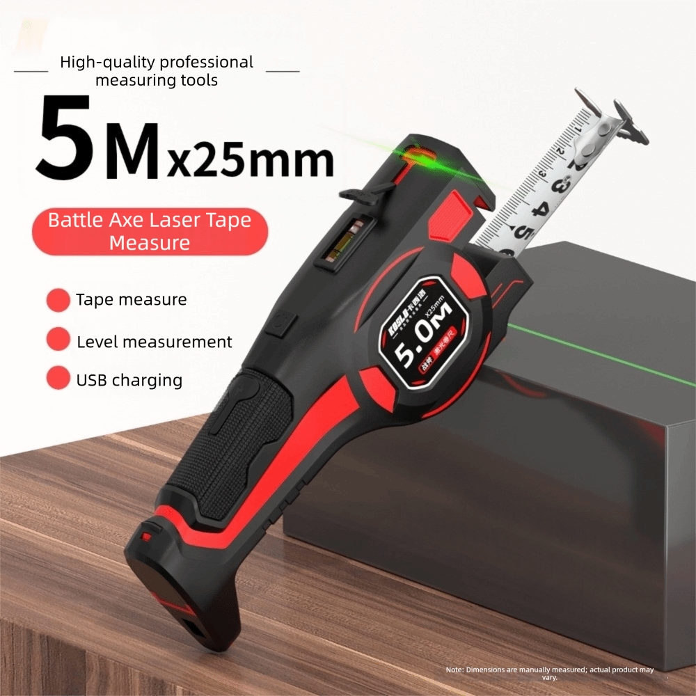 3-in-1 Laser Tape Measure Rech - đánh giá và giá Digital Tape Measure 5M Laser
