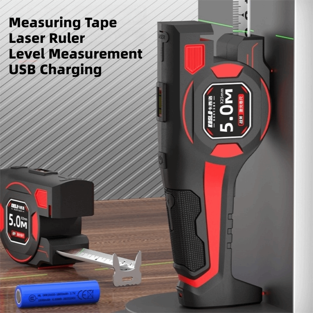3-in-1 Laser Tape Measure Rech - đánh giá và giá Digital Tape Measure 5M Laser