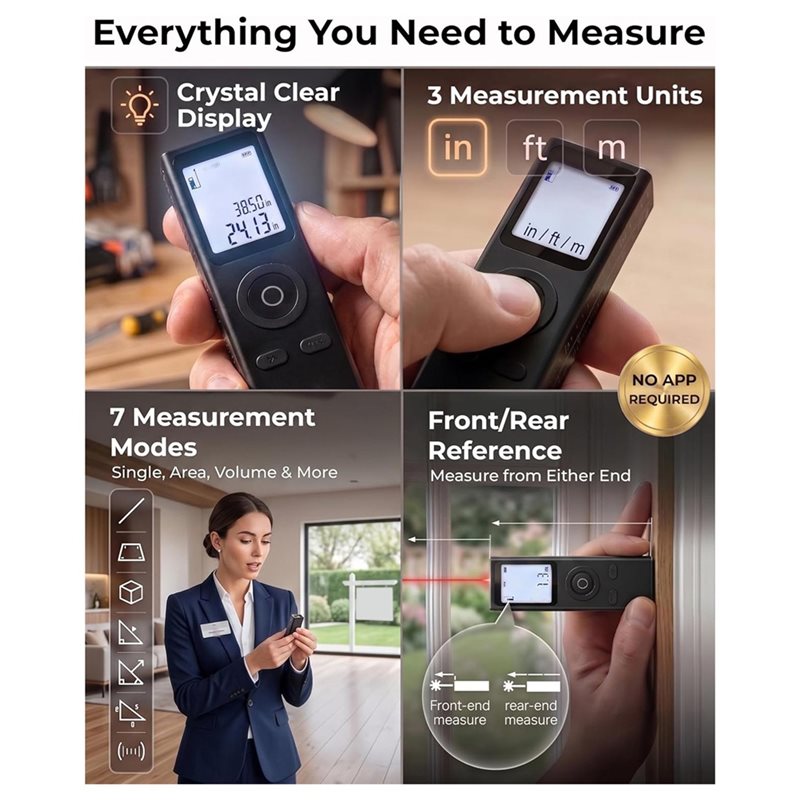 Mini Pocket Size Laser Measuri - đánh giá và giá Mini Laser Measure Keychain